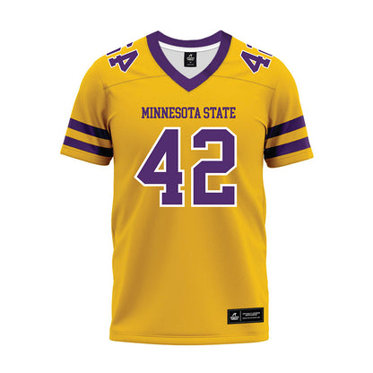 Minn. St. - NCAA Football : Miles Dawkins - Gold Premium Football Jersey-0