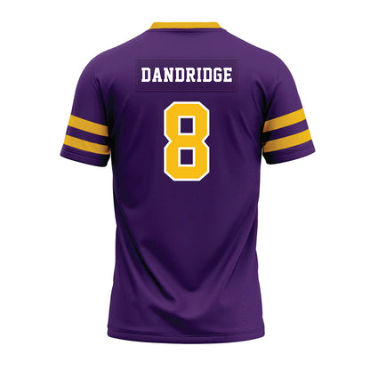 Minn. St. - NCAA Football : Jason Dandridge - Purple Premium Football Jersey-1
