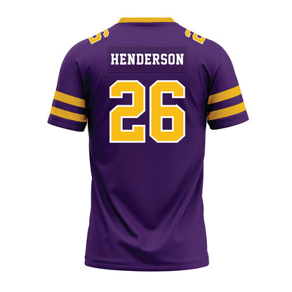 Minn. St. - NCAA Football : Carter Henderson - Purple Premium Football Jersey-1