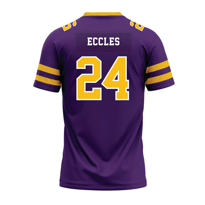 Minn. St. - NCAA Football : Tate Eccles - Purple Premium Football Jersey-1