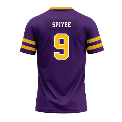 Minn. St. - NCAA Football : Emanuel Spiyee - Purple Premium Football Jersey-1