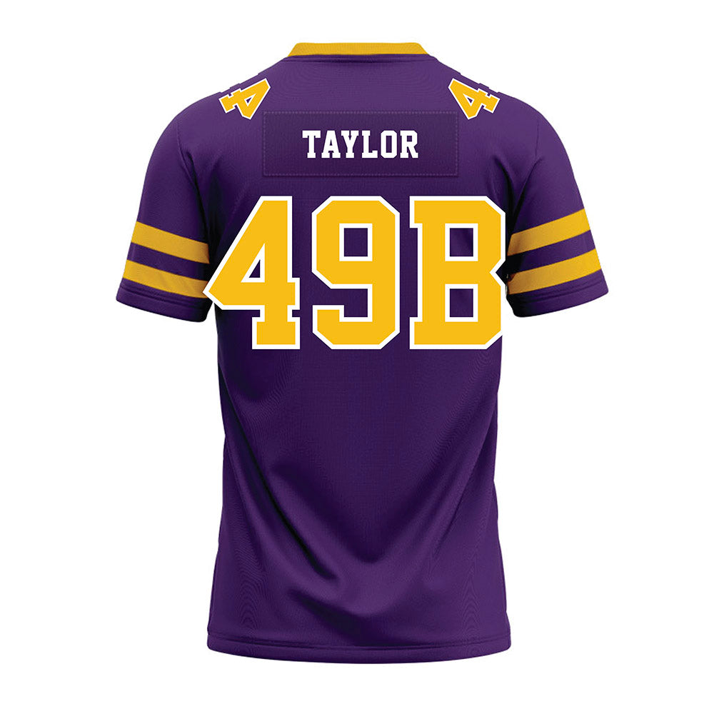 Minn. St. - NCAA Football : Talen Taylor - Purple Premium Football Jersey-1
