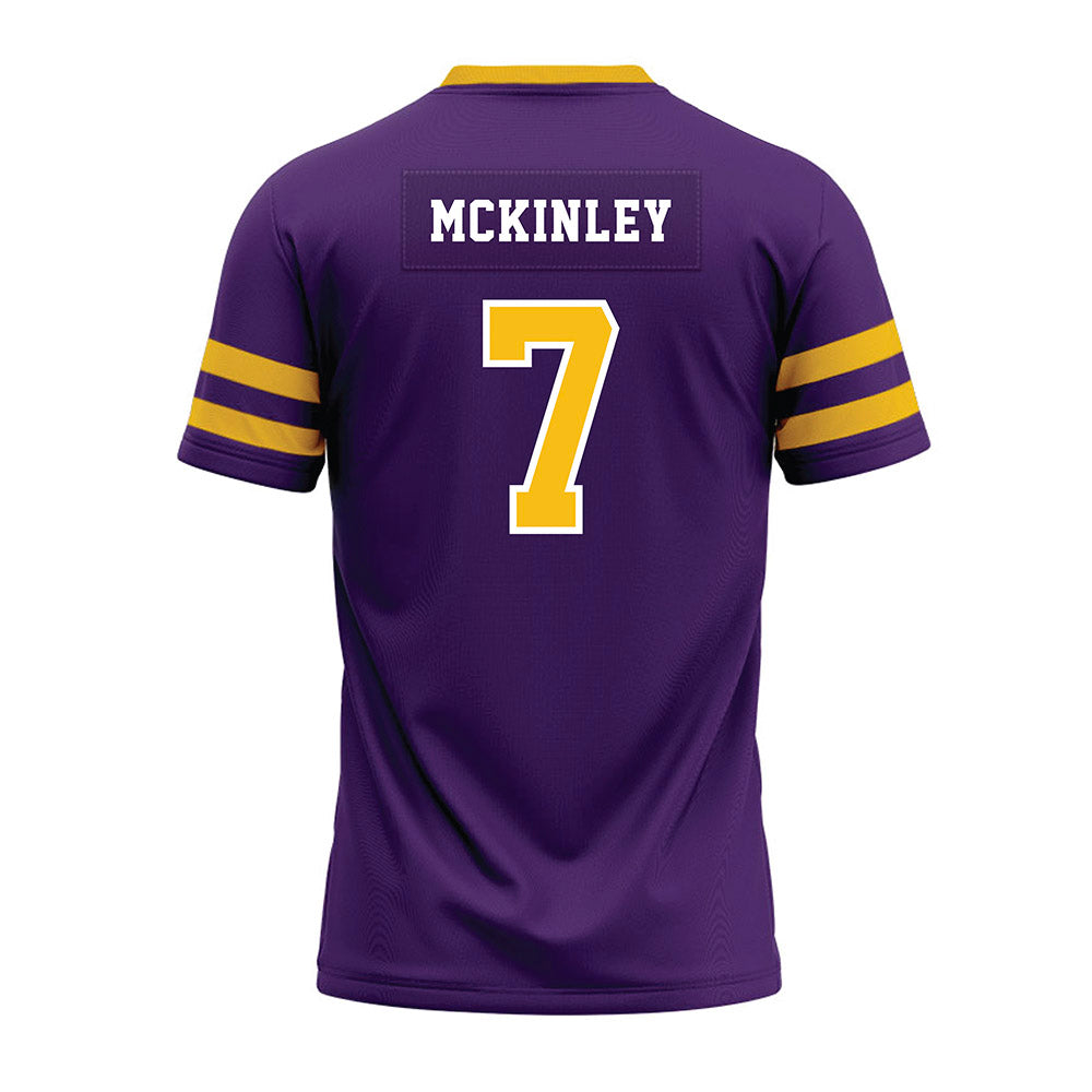 Minn. St. - NCAA Football : Rashad McKinley - Purple Premium Football Jersey-1