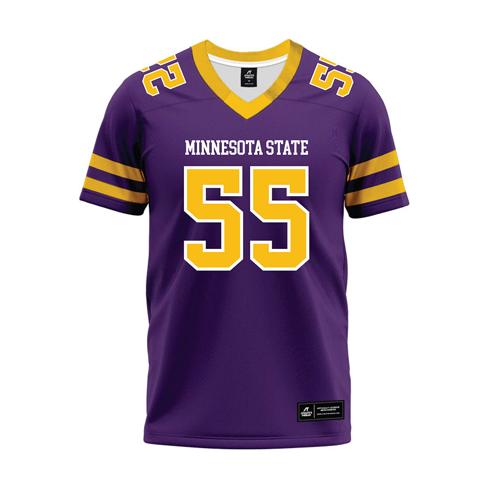 Minn. St. - NCAA Football : Connor Kluck - Purple Premium Football Jersey-0
