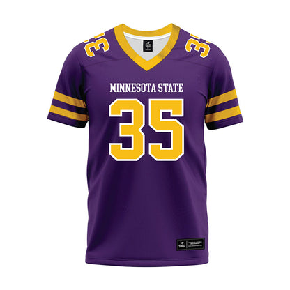 Minn. St. - NCAA Football : Xavier Daniels - Purple Premium Football Jersey-0