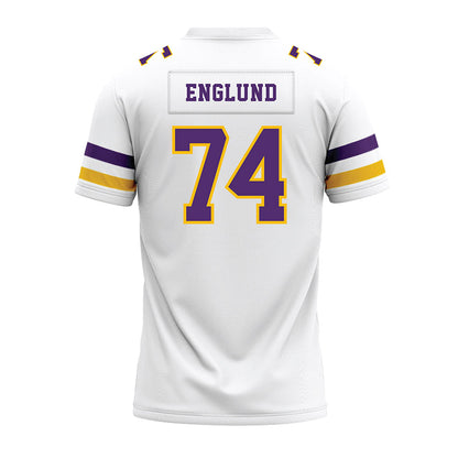 Minn. St. - NCAA Football : Thomas Englund - White Premium Football Jersey-1