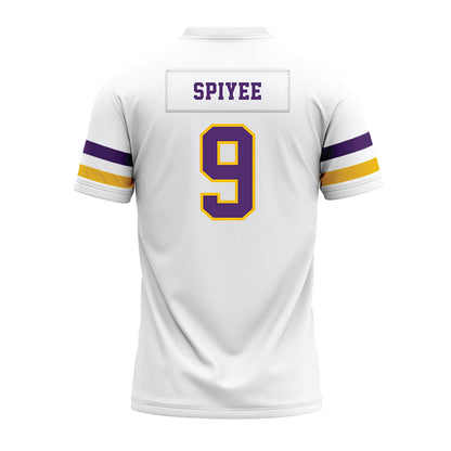 Minn. St. - NCAA Football : Emanuel Spiyee - White Premium Football Jersey-1