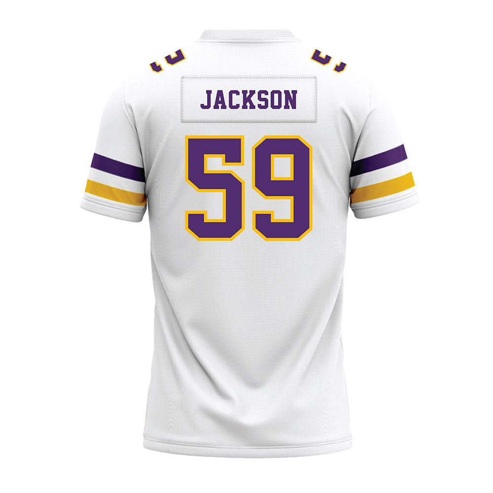 Minn. St. - NCAA Football : Jazarri Jackson - White Premium Football Jersey-1