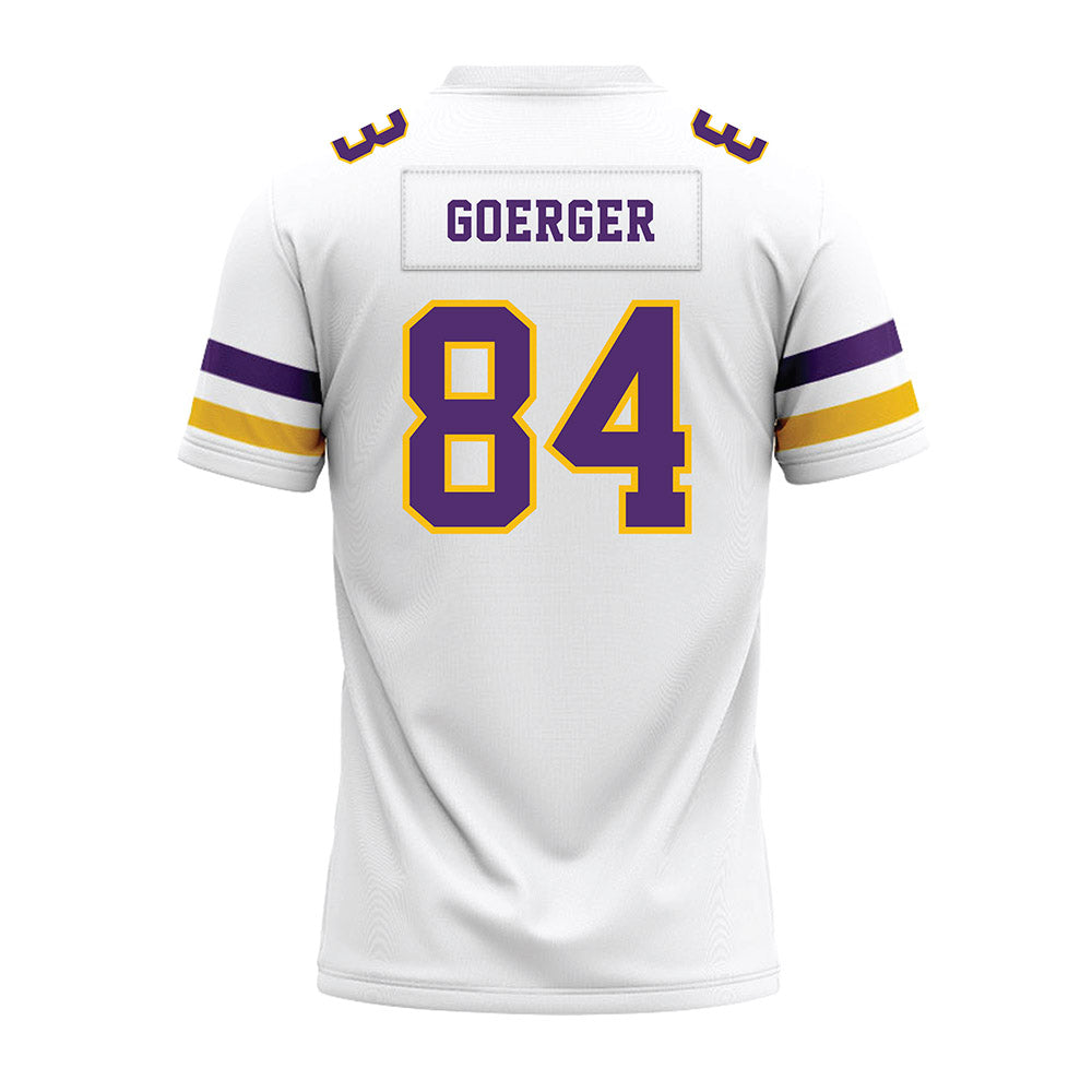 Minn. St. - NCAA Football : Bode Goerger - White Premium Football Jersey-1