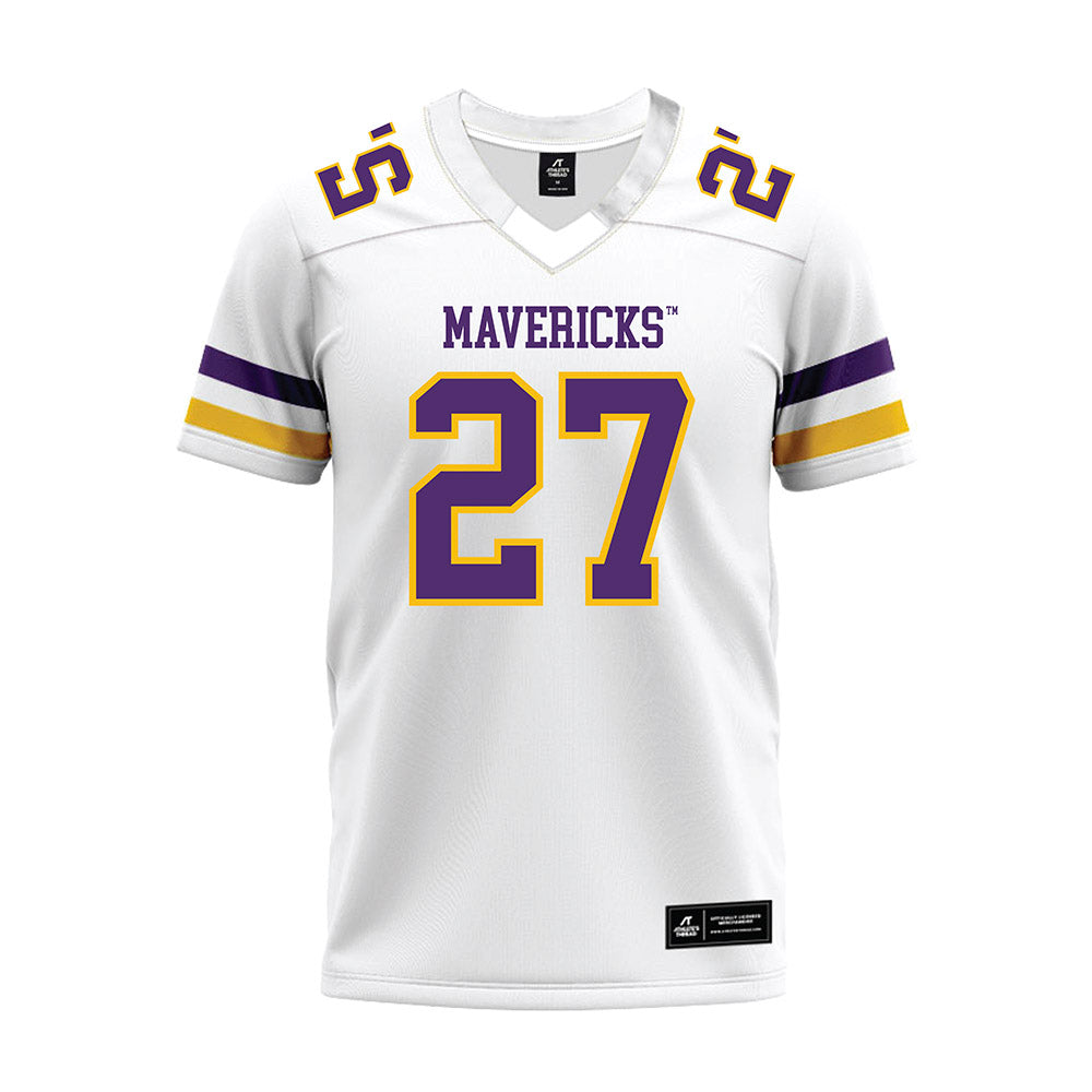 Minn. St. - NCAA Football : Tyler Moss - White Premium Football Jersey-0