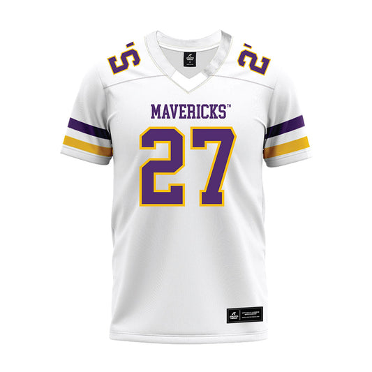 Minn. St. - NCAA Football : Tyler Moss - White Premium Football Jersey-0