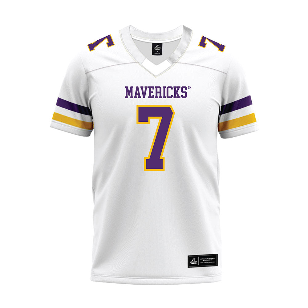 Minn. St. - NCAA Football : Rashad McKinley - White Premium Football Jersey-0