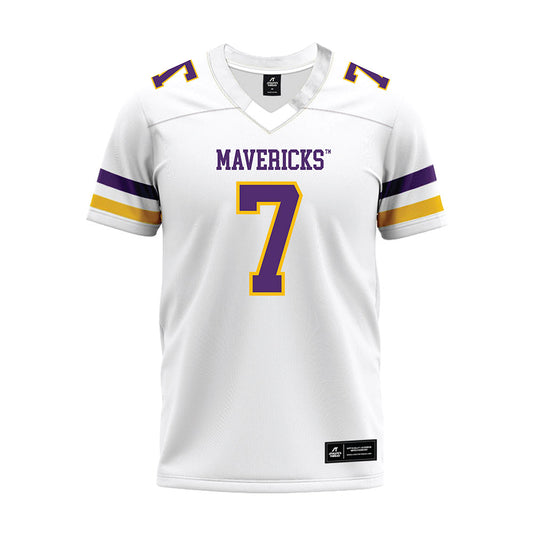 Minn. St. - NCAA Football : Rashad McKinley - White Premium Football Jersey-0
