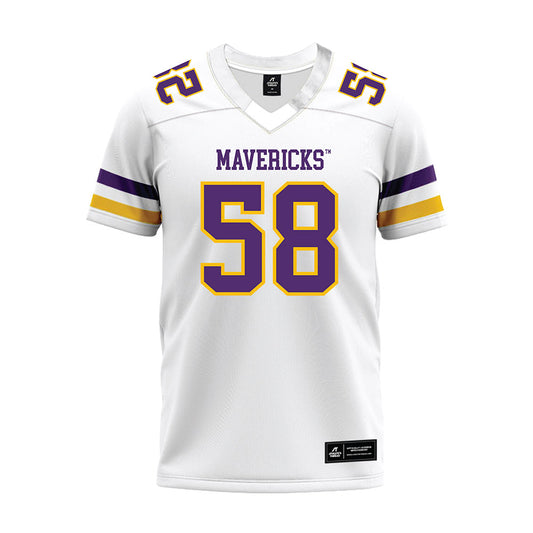 Minn. St. - NCAA Football : Alex Johnson - White Premium Football Jersey-0