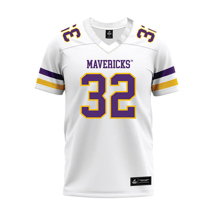 Minn. St. - NCAA Football : Tristyn Hynes - White Premium Football Jersey-0