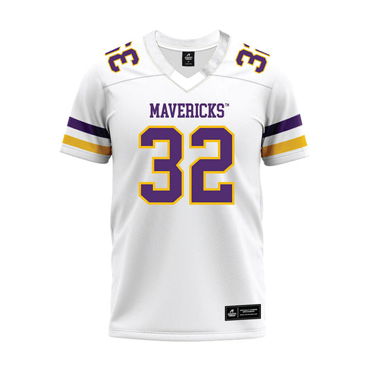 Minn. St. - NCAA Football : Tristyn Hynes - White Premium Football Jersey-0