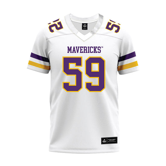 Minn. St. - NCAA Football : Jazarri Jackson - White Premium Football Jersey-0
