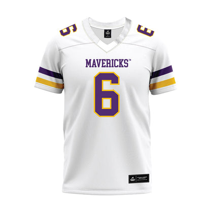 Minn. St. - NCAA Football : Antoine Johnson Jr - White Premium Football Jersey-0