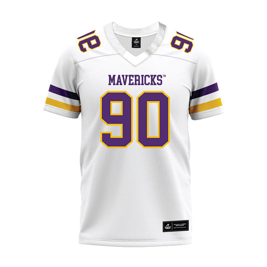Minn. St. - NCAA Football : Jordan Ivy - White Premium Football Jersey-0