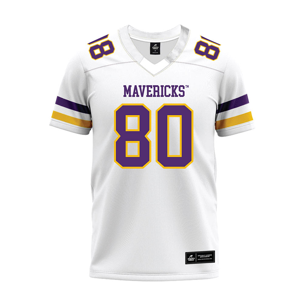 Minn. St. - NCAA Football : Madden Mahr - White Premium Football Jersey-0