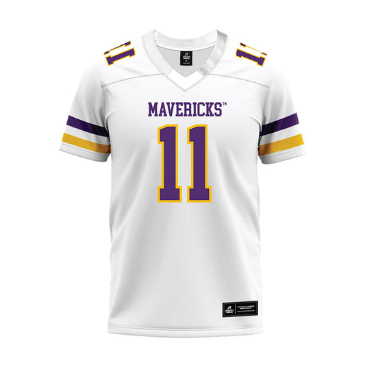 Minn. St. - NCAA Football : Maximus Sims - White Premium Football Jersey-0