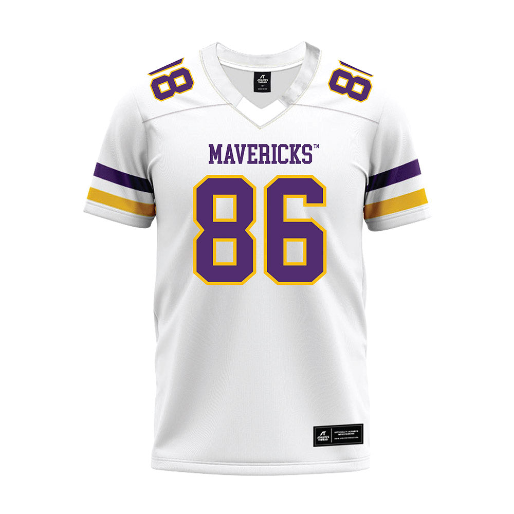 Minn. St. - NCAA Football : Hudson Dillon - White Premium Football Jersey-0