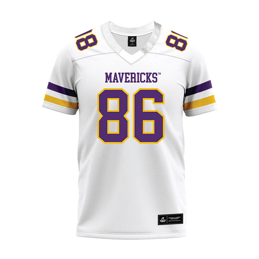 Minn. St. - NCAA Football : Hudson Dillon - White Premium Football Jersey-0