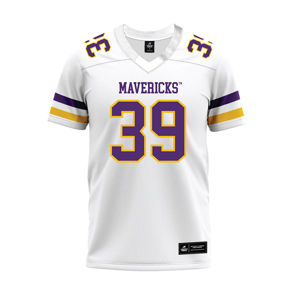 Minn. St. - NCAA Football : Brooklyn Evans - White Premium Football Jersey-0