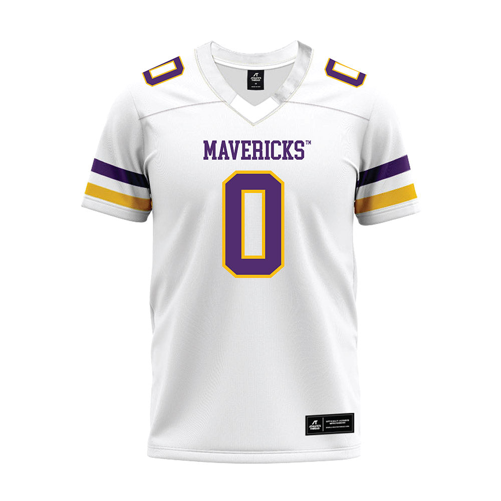 Minn. St. - NCAA Football : Jefferson Mobry - White Premium Football Jersey-0