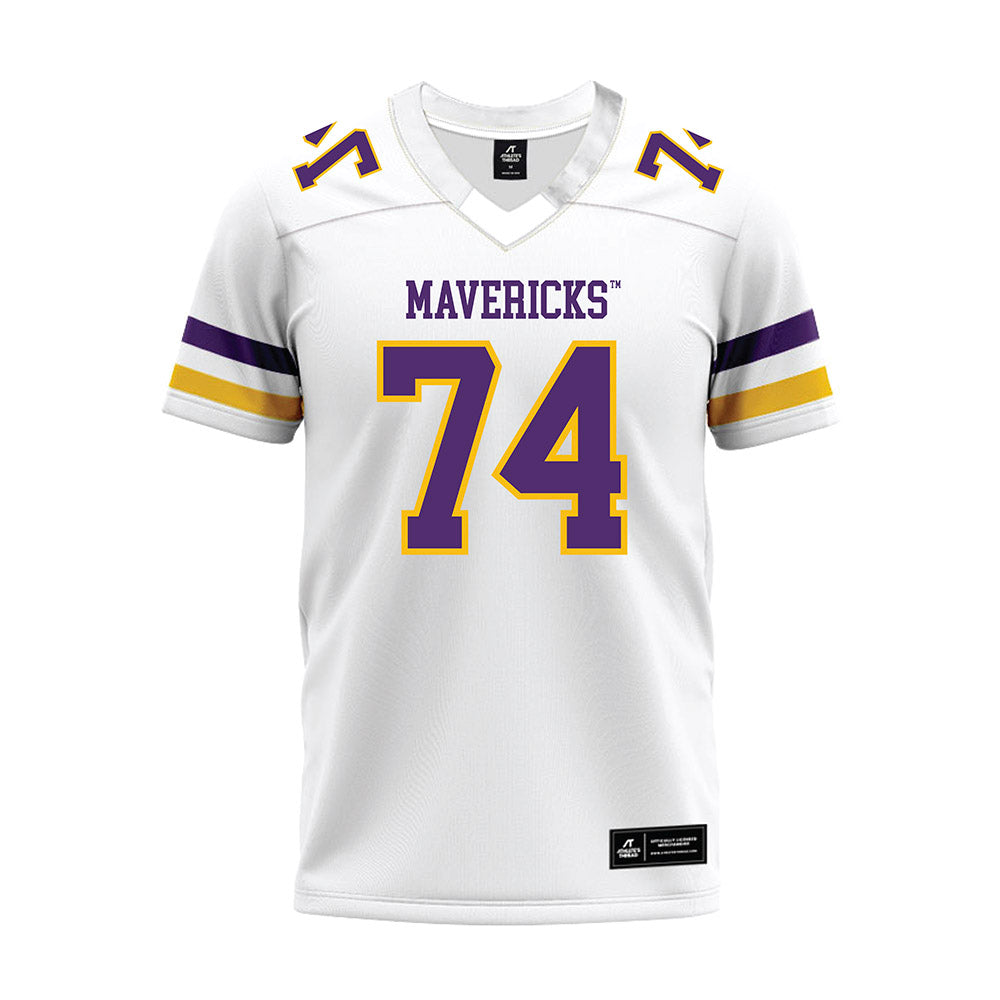 Minn. St. - NCAA Football : Thomas Englund - White Premium Football Jersey-0