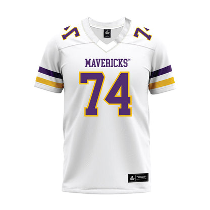 Minn. St. - NCAA Football : Thomas Englund - White Premium Football Jersey-0