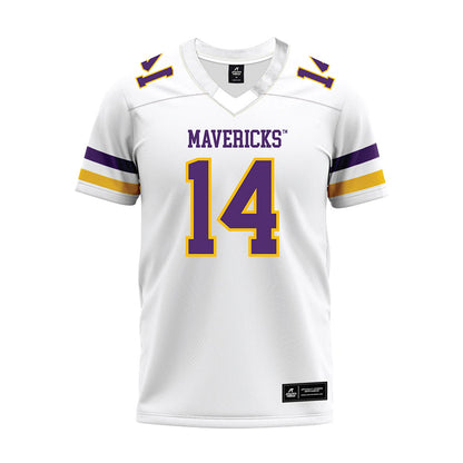 Minn. St. - NCAA Football : Connor Fournier - White Premium Football Jersey-0