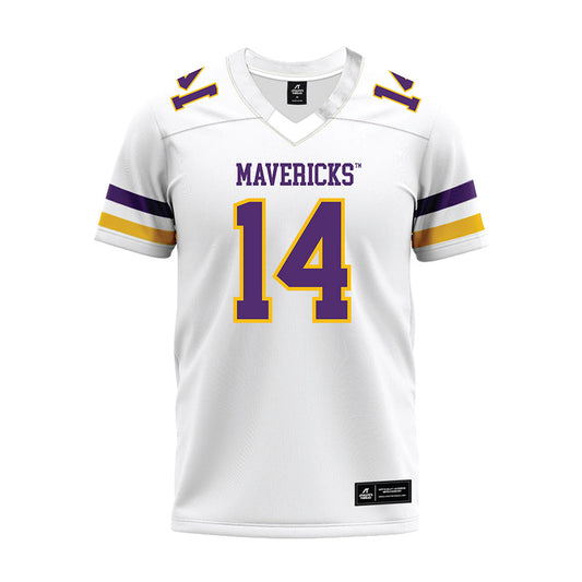 Minn. St. - NCAA Football : Connor Fournier - White Premium Football Jersey-0
