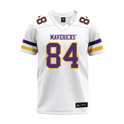 Minn. St. - NCAA Football : Bode Goerger - White Premium Football Jersey-0