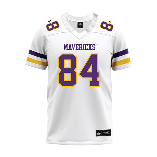 Minn. St. - NCAA Football : Bode Goerger - White Premium Football Jersey-0