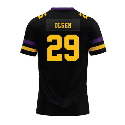 Minn. St. - NCAA Football : Gage Olsen - Black Premium Football Jersey-1