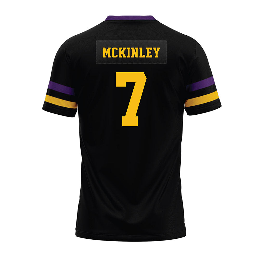 Minn. St. - NCAA Football : Rashad McKinley - Black Premium Football Jersey-1
