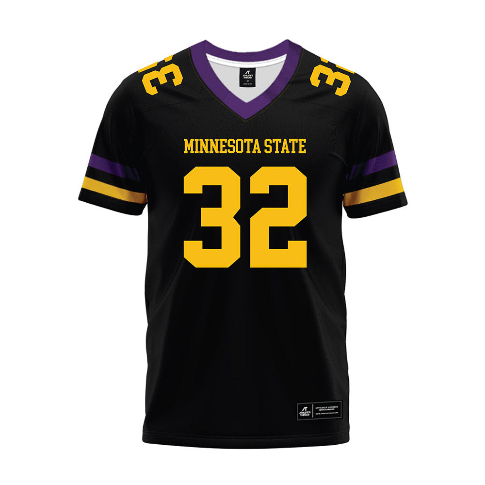 Minn. St. - NCAA Football : Tristyn Hynes - Black Premium Football Jersey-0