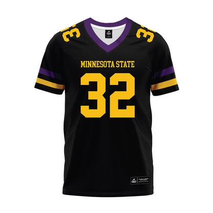 Minn. St. - NCAA Football : Tristyn Hynes - Black Premium Football Jersey-0