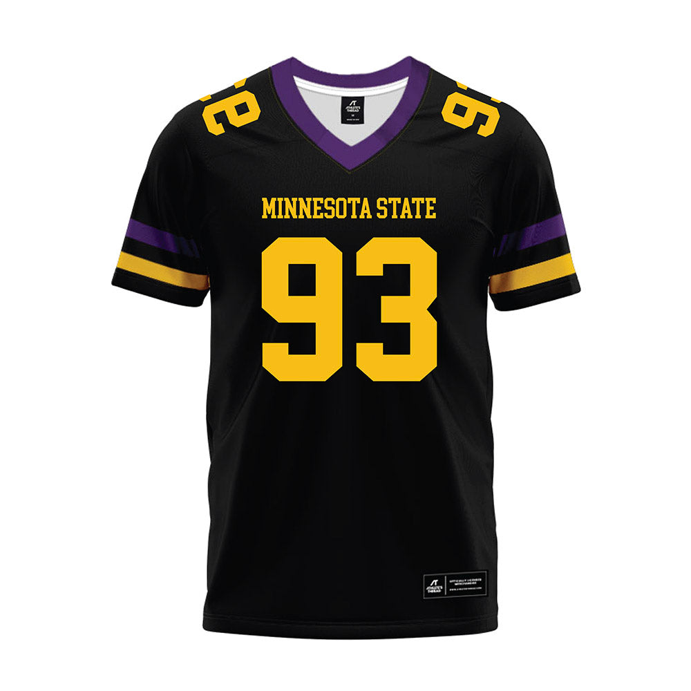Minn. St. - NCAA Football : Robby Kedrowicz - Black Premium Football Jersey-0