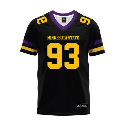 Minn. St. - NCAA Football : Robby Kedrowicz - Black Premium Football Jersey-0