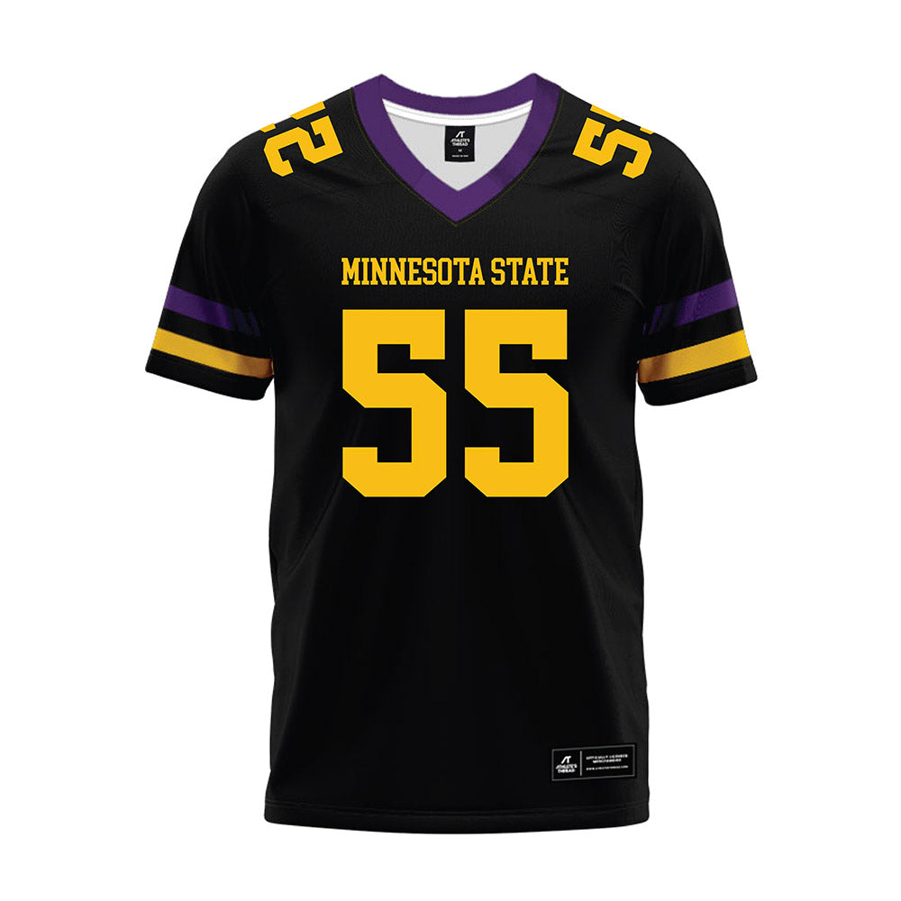 Minn. St. - NCAA Football : Connor Kluck - Black Premium Football Jersey-0