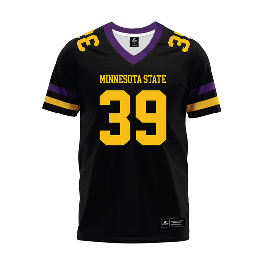 Minn. St. - NCAA Football : Brooklyn Evans - Black Premium Football Jersey-0