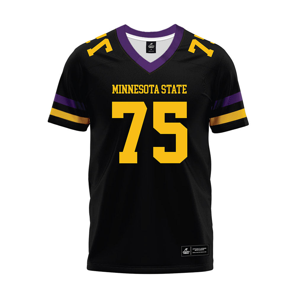 Minn. St. - NCAA Football : Magnus Wright - Black Premium Football Jersey-0