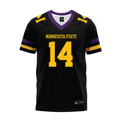 Minn. St. - NCAA Football : Connor Fournier - Black Premium Football Jersey-0