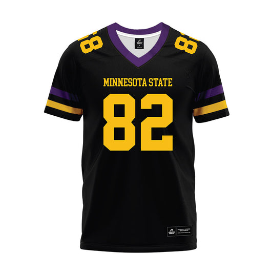 Minn. St. - NCAA Football : Parker Wangen - Black Premium Football Jersey-0