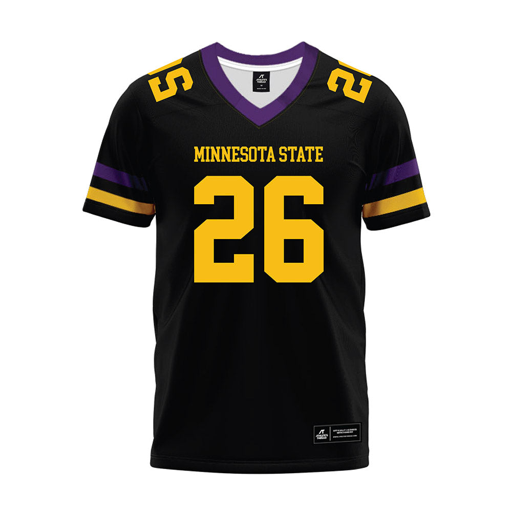 Minn. St. - NCAA Football : Carter Henderson - Black Premium Football Jersey-0