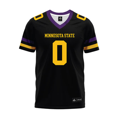 Minn. St. - NCAA Football : Jefferson Mobry - Black Premium Football Jersey-0