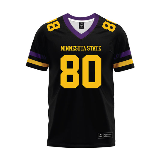 Minn. St. - NCAA Football : Madden Mahr - Black Premium Football Jersey-0