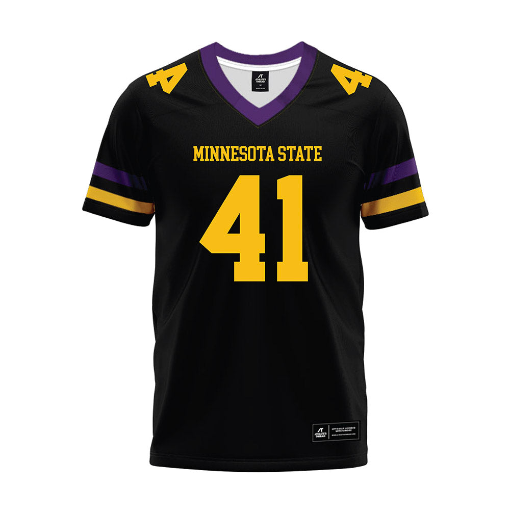 Minn. St. - NCAA Football : Jabrayan Richburg - Black Premium Football Jersey-0